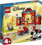 Lego Disney 10776 Mickey & Friends brandweerkazerne & auto, Nieuw, Ophalen of Verzenden