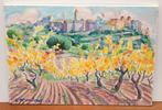 Juan Mendoza Marruedo (1929) - Sol sobre las viñas, Antiek en Kunst, Kunst | Schilderijen | Klassiek