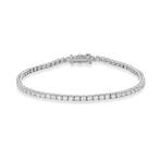 Armband - 18 karaat Witgoud - 2.50ct. tw. Diamant, Sieraden, Tassen en Uiterlijk, Armbanden, Nieuw
