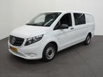 Zakelijke Lease |  Mercedes-Benz Vito 114 CDI Lang Dubbele C, Auto's, Mercedes-Benz, Automaat, Gebruikt, Zwart, Overige carrosserieën