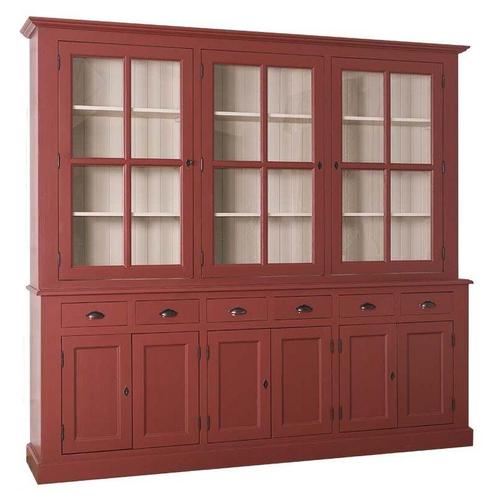 Buffetkast rood Rozendaal 245cm, Huis en Inrichting, Kasten | Buffetkasten, Ophalen of Verzenden