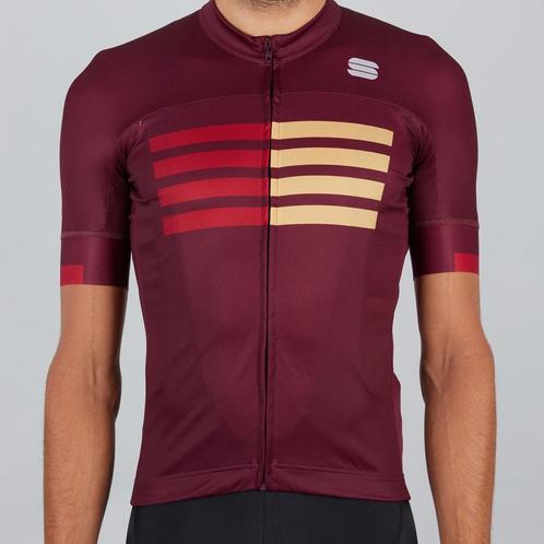 Sportful Wire Fietsshirt - Maat M - Heren - Rood, Sport en Fitness, Wielrennen, Verzenden