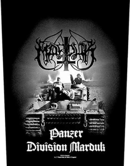 Marduk - Panzer Division - Backpatch officiële merchandise, Verzamelen, Muziek, Artiesten en Beroemdheden, Kleding, Nieuw, Ophalen of Verzenden