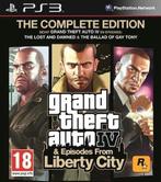 Grand Theft Auto IV (GTA 4) Complete Edition (PS3 Games), Ophalen of Verzenden, Zo goed als nieuw