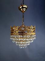 Kroonluchter - Imperiale stijl - Messing, Kristal