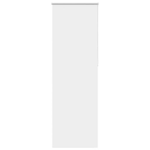 vidaXL Rolgordijn verduisterend 70x210cm stofbreedte 65,7 cm, Huis en Inrichting, Stoffering | Gordijnen en Lamellen, Wit, Nieuw