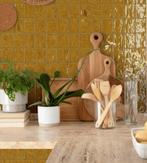 Wandtegel Geel 10x10cm (Muurtegels, Muur- en plafondtegels), Doe-het-zelf en Verbouw, Tegels, Nieuw, Minder dan 20 cm, 10 m² of meer