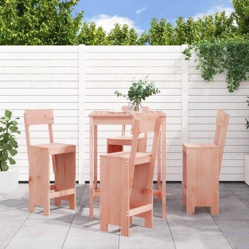 vidaXL 5-delige Tuinset massief douglashout, Tuin en Terras, Tuinsets en Loungesets, Tuinset, Nieuw, 5 zitplaatsen, Verzenden