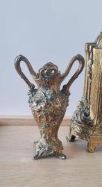 Tafel/bureauklokken (3) Rococo Messing, Metaal - 1890-1910