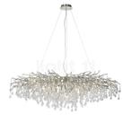 PAUL NEUHAUS Icicle Kroonluchter, zilver - 150 cm, Verzenden, Nieuw