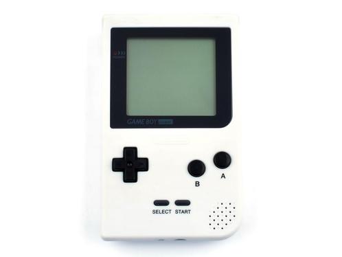 Gameboy Pocket White/Black, Spelcomputers en Games, Spelcomputers | Nintendo Game Boy, Zo goed als nieuw, Ophalen of Verzenden