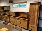 Dressoir Acaciahout | Naturel | Breedte: 200,0cm, Ophalen of Verzenden, Nieuw, Industrieel