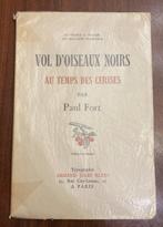 Paul Fort / Paul Welsch - Vol doiseaux noirs au temps des, Antiek en Kunst