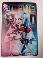 Harley Quinn suicide squad Metalen Bordje 30 bij 20 cm, Verzamelen, Verzenden, Gebruikt
