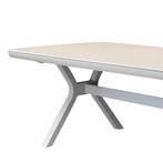 Vespera dining tuintafel 220x100xH74 cm latte, Tuin en Terras, Ophalen of Verzenden, Nieuw