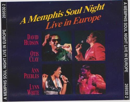 cd - David Hudson  - A Memphis Soul Night - Live In Europe, Cd's en Dvd's, Cd's | Overige Cd's, Zo goed als nieuw, Verzenden