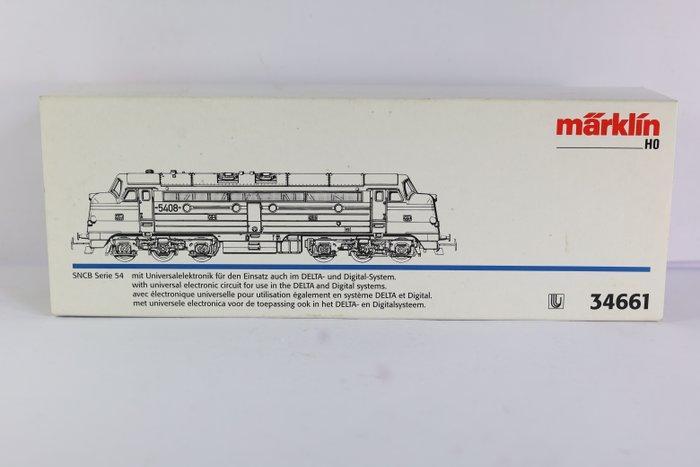 Märklin H0 - 34661 - Diesellocomotief (1) - HLD 54 Bolle, Hobby en Vrije tijd, Modeltreinen | H0