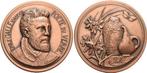 Cu-medaille 05 05 1846 Kunstmedaille Monnaie de Paris, Postzegels en Munten, Penningen en Medailles, Verzenden
