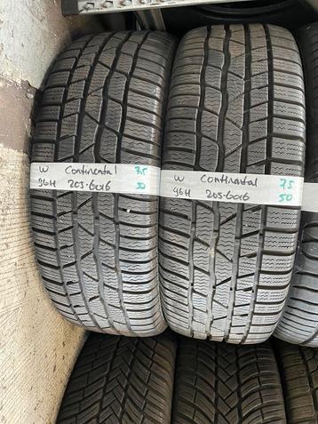 205-60-16 Continental Winterbanden 7.5mm 96H   205 60 16 beschikbaar voor biedingen