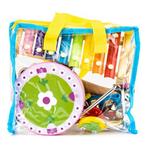 Ecotoys 14-Delige Houten Muziekinstrumenten Set - Educatief, Ophalen of Verzenden, Nieuw