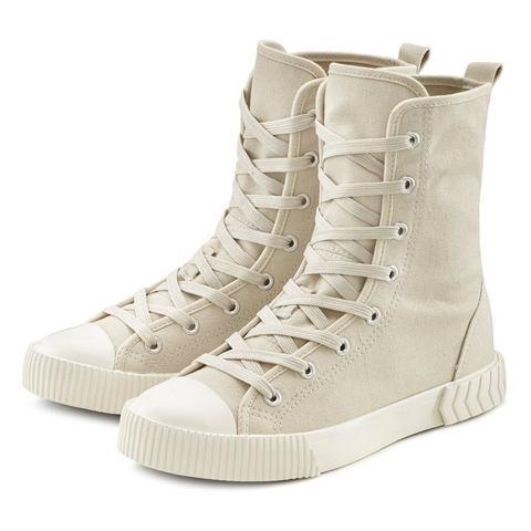 Lascana Laarsjes in combat-look, high top sneaker,, Kleding | Dames, Schoenen, Nieuw, Verzenden