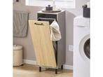 SoBuy Wasmandkast - Ingebouwde wasmand - 31,5 x 30 x 86cm -, Huis en Inrichting, Verzenden, Nieuw