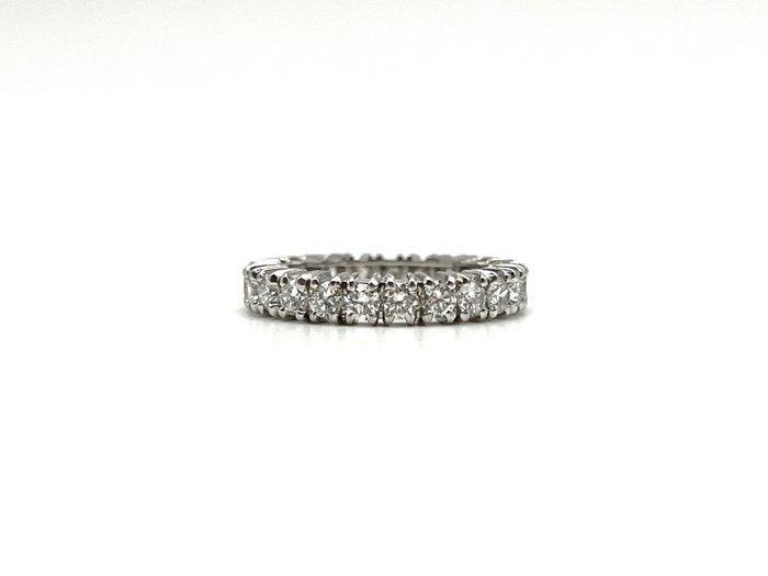 Ring Platina - 1.15ct. tw. Diamant (Natuurlijk), Sieraden, Tassen en Uiterlijk, Ringen
