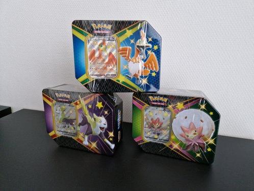 Pokémon - 3 Sealed box - Shining Fates V USA Tins, Hobby en Vrije tijd, Verzamelkaartspellen | Pokémon