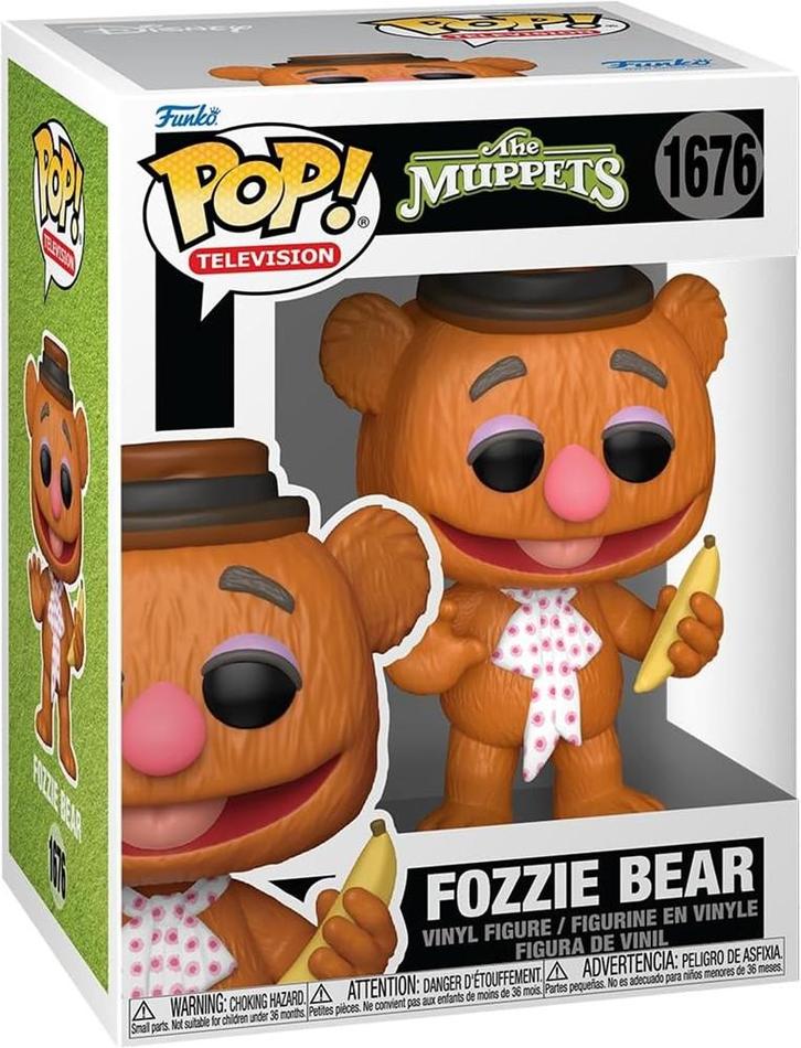 Funko Pop! - Muppets - Fozzie Bear #1676 | Funko - Hobby, Verzamelen, Poppetjes en Figuurtjes, Nieuw, Verzenden