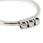 Ring - 18 karaat Witgoud Diamant (Natuurlijk), Nieuw