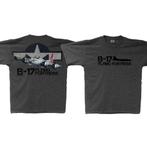 T Shirts: P-51 Mustang, Spitfire, Dakota, F-4U Corsair WWII, Verzamelen, Militaria | Algemeen, Amerika, Luchtmacht, Ophalen of Verzenden