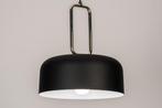 Rietveld Hanglampen - Zwart - Metaal, Huis en Inrichting, Lampen | Hanglampen, Verzenden, Nieuw