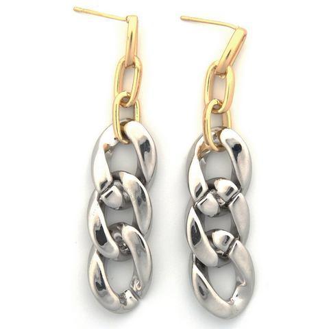 Firetti Paar oorhangers Oorsieraad grote ketting schakels, Sieraden, Tassen en Uiterlijk, Oorbellen, Nieuw, Verzenden