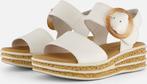 Gabor - maat 38- 550.2 Sandalen - Dames - Wit, Verzenden, Nieuw