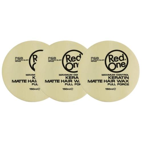 Red One Full Force Keratin Matte Wax 150ml, Sieraden, Tassen en Uiterlijk, Uiterlijk | Haarverzorging, Gel, Wax, Haarlak of Mousse