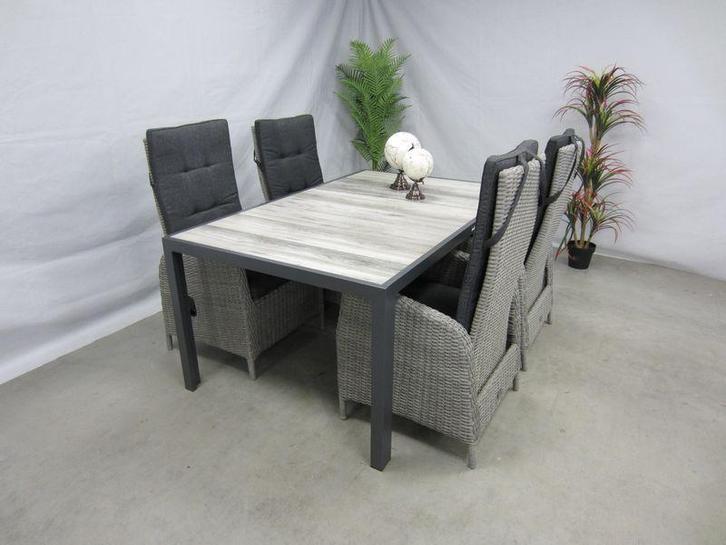 te velde tuinmeubelen ross tuinstoel met tanger tuintafel, Tuin en Terras, Tuinsets en Loungesets, Nieuw