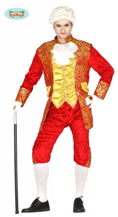 Markies Carnaval pak rood budget, Kleding | Heren, Carnavalskleding en Feestkleding, Nieuw, Ophalen of Verzenden