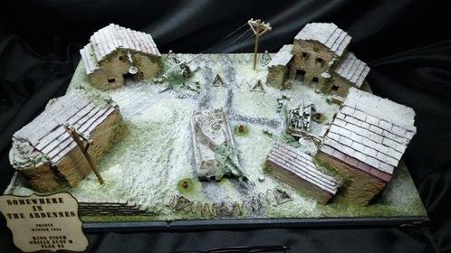 Aedes Ars - Diorama LED WW2 German King Tiger and, Kinderen en Baby's, Speelgoed | Overig