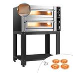 GGM Gastro | Elektrische pizzaoven - (Volle vuurvaste klei), Verzenden, Nieuw in verpakking