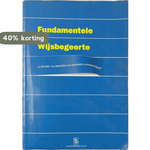 Fundamentele Wijsbegeerte 9789058671714 A. Braeckman, Boeken, Filosofie, Gelezen, Verzenden