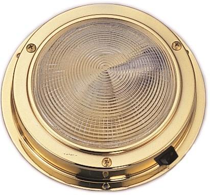 AAA Plafonniere - Messing - 5 inch - LED, Watersport en Boten, Accessoires en Onderhoud, Ophalen of Verzenden