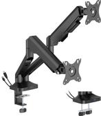 2dekans | VDD Dubbele Monitor Arm - Monitor Beugel - Scherm, Ophalen of Verzenden, Zo goed als nieuw, VDD Gaming