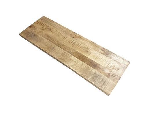 Mangohout plank 35 cm diep - 3 cm massief blad - 160x35x3 cm, Huis en Inrichting, Woonaccessoires | Wandplanken en Boekenplanken