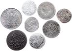 Wereld. Lot of 8pcs 16-20th Century (Zonder Minimumprijs), Postzegels en Munten, Munten | Europa | Niet-Euromunten