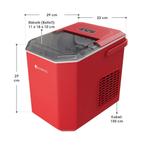 IJsblokjesmachine IceOracle - Rood, Witgoed en Apparatuur, IJsmachines, Verzenden, Nieuw