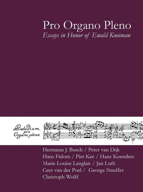 Pro Organo Pleno / BE / 1070 9789070425517, Boeken, Muziek, Zo goed als nieuw, Verzenden