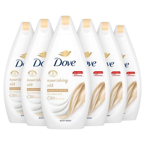 Dove Nourishing Silk Douchegel, Sieraden, Tassen en Uiterlijk, Uiterlijk | Lichaamsverzorging, Bad & Douche, Nieuw, Verzenden