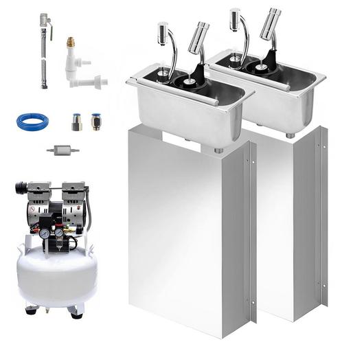GGM Gastro | (2 stuks) Portionering spoelbak met | PDWRL2290, Zakelijke goederen, Horeca | Keukenapparatuur, Nieuw in verpakking