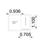 Meetingbox Mercurius | 180 x 130cm | Quality Line, Verzenden, Nieuw in verpakking