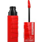 Maybelline New York SuperStay Vinyl Ink 25 Red-Hot Lipstick, Verzenden, Nieuw, Make-up
